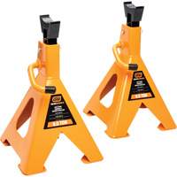 Ratcheting Jack Stand, Locking Pin, 6 tons Capacity, 15-3/4" - 24-1/2" H Les Distributions ICE