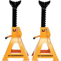Ratcheting Jack Stand, Locking Pin, 3 tons Capacity, 11-3/4" - 17-1/2" H Les Distributions ICE