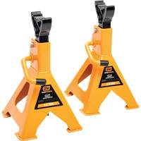 Ratcheting Jack Stand, Locking Pin, 3 tons Capacity, 11-3/4" - 17-1/2" H Les Distributions ICE