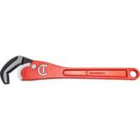Cl&eacute; pour tuyau en acier auto-ajustable, Cap des m&acirc;choires 2-1/2", Longueur 16", Fini Rev&ecirc;tement en poudre, Prise Non-ergonomique Les Distributions ICE