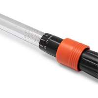Micrometer Torque Wrench, Dial, 3/8" Square Drive, 50 - 250 in-lbs. Les Distributions ICE