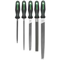 Jeu anniversaire de limes avec manches ergonomiques, 5 pi&egrave;ces Les Distributions ICE