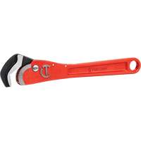 Cl&eacute; pour tuyau acier auto-ajustable, Cap des m&acirc;choires 1-1/2", Longueur 12", Fini Rev&ecirc;tement en poudre, Prise Non-ergonomique Les Distributions ICE