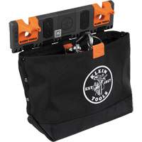 Bucket Work CentreS-Hook Hardware Pouch Module, Nylon, 1 Pockets, Black/Orange Les Distributions ICE