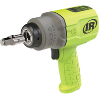 Green Air Impact Wrench, 1/2" Drive, 1/4" NPT Air Inlet, 7500 No Load RPM Les Distributions ICE