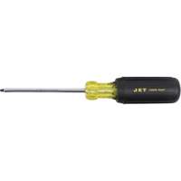 JKSR-2 Tournevis &agrave; pointe carr&eacute;e, Tige de #2, Ronde, 4" lo, Prise en Coussin&eacute;e Les Distributions ICE
