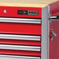 PRC7215 Armoire roulante de s&eacute;rie Pro, 15 tiroirs, 72" la x 24" p x Rouge Les Distributions ICE