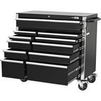 HDCC-4115 HD Series Toolbox Combo, 21-1/2" D x 44-1/5" W x 63-3/10" H, Black Les Distributions ICE