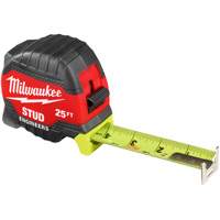 Ruban &agrave; mesurer Stud avec &eacute;chelle pour ing&eacute;nieur, 1-5/16" x 25' Les Distributions ICE