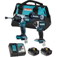 LXT Brushless 2 Tool Combo Kit, Lithium-Ion, 18 V Les Distributions ICE