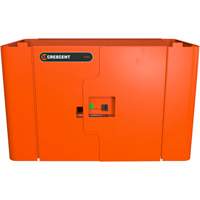 RAILWORKS Double Door Steel Security Panel Lockable Storage Les Distributions ICE