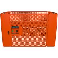 RAILWORKS Mesh Security Panel Single Door Lockable Storage Les Distributions ICE