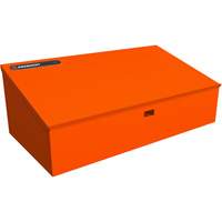RAILWORKS Top Shelf Lockable Angled Workstation Les Distributions ICE