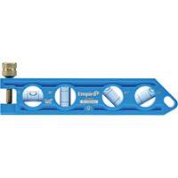 TRUE BLUE&reg; Die Cast Torpedo Level, 6" L, Aluminum, 4 Vials Les Distributions ICE