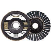Disque &agrave; lamelles POWERBLEND NF, 4-1/2" x 7/8", Type 29, Grain Z60, Alumine de zirconium Les Distributions ICE