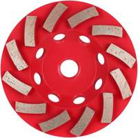 Meule boisseau diamant&eacute;e &agrave; 12 segments Turbo DIAMOND MAX Les Distributions ICE