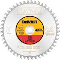 Lame circulaire pour m&eacute;taux ferreux, 8", 40 dents, Pour M&eacute;tal Les Distributions ICE