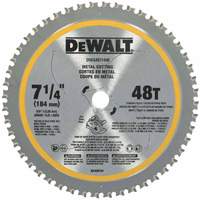 Lame de scie circulaire, 7-1/4", 48 dents, Pour M&eacute;tal Les Distributions ICE
