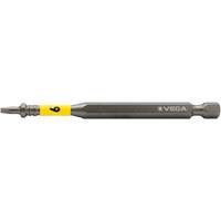 Impactech&reg; Power Bit, Slot, 6F-8R Tip, 1/4" Drive Size, 3-1/2" Length Les Distributions ICE