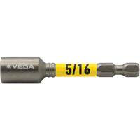 Impactech&reg; Nut Driver, 5/16" Tip, 1/4" Drive, 2-9/16" L, Magnetic Les Distributions ICE