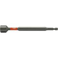 Impactech&reg; Nut Driver, 1/2" Tip, 1/4" Drive, 6" L, Magnetic Les Distributions ICE