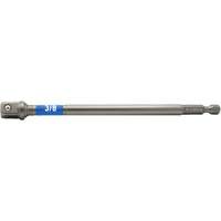 Impactech&reg; Impact Socket Adapter, 1/4" Drive Size, 3/8" Male Size, 6" L Les Distributions ICE