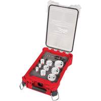 Ensemble de scies-cloches bim&eacute;tallique QUICK LOK HOLE DOZER avec organisateur compact PACKOUT, 12 morcea Les Distributions ICE
