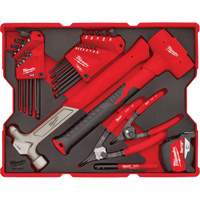 Hex Key & Hammer Set with Tray for PACKOUT Drawers Les Distributions ICE