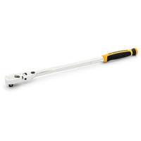 Cl&eacute; &agrave; cliquet &agrave; t&ecirc;te flexible verrouillable 120XP avec poign&eacute;e double mat&eacute;riau Les Distributions ICE