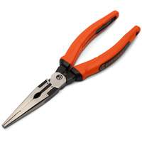 Z2 Long Nose Plier with Dual Material Grip Rawhide Handle, 8" L Les Distributions ICE