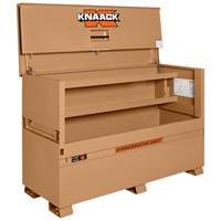 Model 90 Piano Box with Padlock, 72" W x 30" D x 49" H, Tan Les Distributions ICE