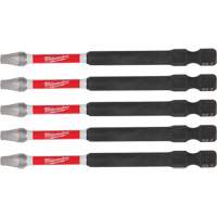 Embouts de tr&eacute;pan &agrave; chocs SHOCKWAVE, Carr&eacute;e, Embout 2, Longueur 3-1/2" Les Distributions ICE