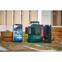 360 Connected Green-Beam Three-Plane Leveling and Alignment Laser Les Distributions ICE