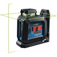 Green-Beam Self-Leveling 360° Cross-Line Laser Les Distributions ICE