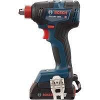 Ensemble visseuse/cl&eacute; &agrave; chocs 2-en-1 pour embouts et douilles, 1/2", 1800 lb-po Couple max., 18 V, Lithium-ion Les Distributions ICE
