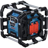 Radio de chantier avec Bluetooth 5.0 et station dalimentation, Lithium-ion, 18 V Les Distributions ICE