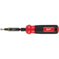 Tournevis multi-usage 8-en-1 avec embouts et tourne-&eacute;crous &agrave; chocs SHOCKWAVE, 8-1/3" lo, Prise Coussin&eacute;e Les Distributions ICE