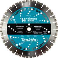 General Purpose Thin Kerf Diamond Blade, 14", Brick/Concrete/Stone Use Les Distributions ICE