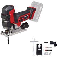 Scie sauteuse professionnelle &agrave; vitesse variable avec poign&eacute;e champignon sans fil (outil seulement), 18 V, Lithium-ion, 0-3500 coups/min, 1-1/32" Longueur de la course Les Distributions ICE