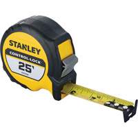 CONTROL-LOCK Tape Measure, 25 mm x 25', Imperial Graduations Les Distributions ICE