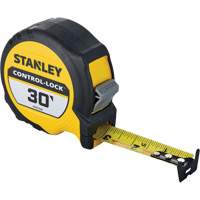CONTROL-LOCK Tape Measure, 25 mm x 30', Imperial Graduations Les Distributions ICE