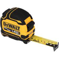 TOUGHSERIES Lighted Tape Measure, 26'/8 m, Imperial & Metric Graduations Les Distributions ICE