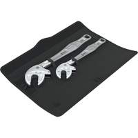 Joker 2 Self-Setting Spanner Set, Adjustable, 2 Pieces, Imperial and Metric Les Distributions ICE