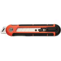 18mm Snap Off Blade Retractable Knife, Steel, Plastic Handle Les Distributions ICE