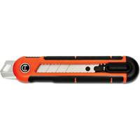 25mm Snap Off Blade Retractable Knife, Steel, Plastic Handle Les Distributions ICE
