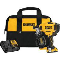 15° Cordless Coil Roofing Nailer Kit, 20 V, Lithium-Ion Les Distributions ICE