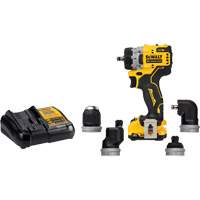 Ensemble perceuse/visseuse sans fil et sans balai XTREME 5-en-1, Lithium-ion, 12 V, Mandrin 3/8" Les Distributions ICE