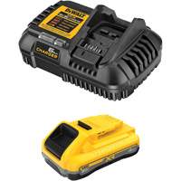 Ensemble de bloc-pile et chargeur XR POWERPACK, Lithium-ion, 20 V, 4 Ah Les Distributions ICE