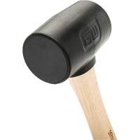 Rubber Mallet, 16 oz., Wood Handle, 13" L Les Distributions ICE