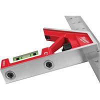 Magnetic Combination Square, 12" L, Stainless Steel, Plain Les Distributions ICE